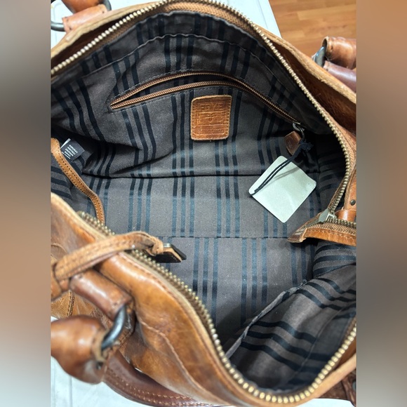 Vintage Leather Frye Handbag - Picture 7 of 8